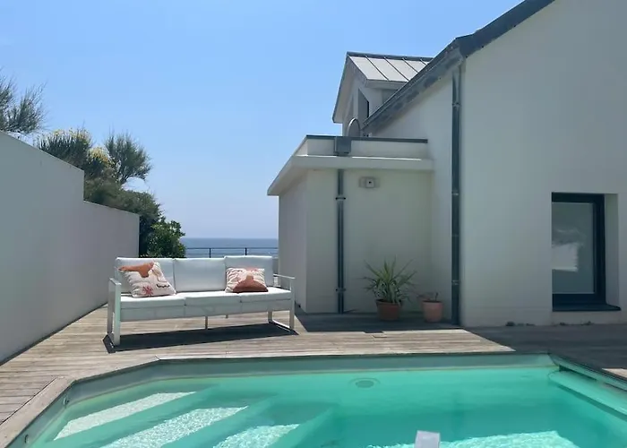 L'ecrin Marin : Vue Exceptionnelle Sur L'ocean Villa Batz-sur-Mer